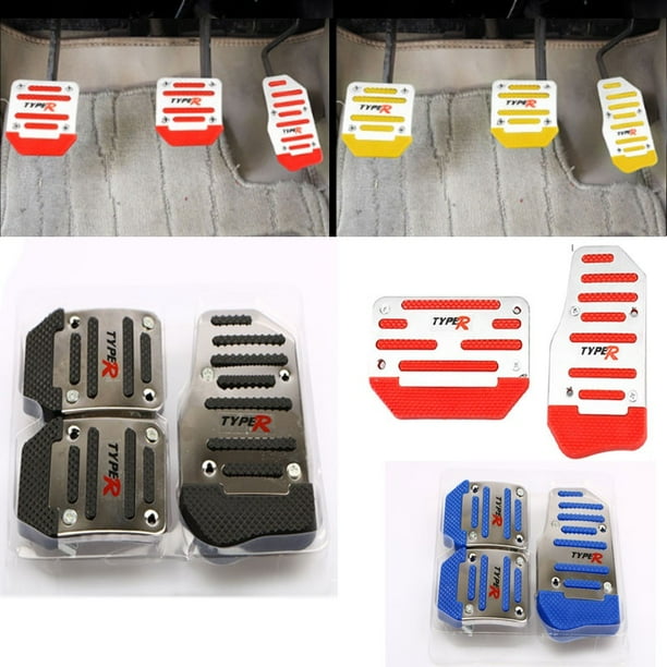 Newest 2 3pcs Automatic Car Manual Car Anti Slip Car Accelerator Clutch Brake Pedal Cover Set Auto Vehicle Manual Gear Treadle Treadle Walmart Com Walmart Com