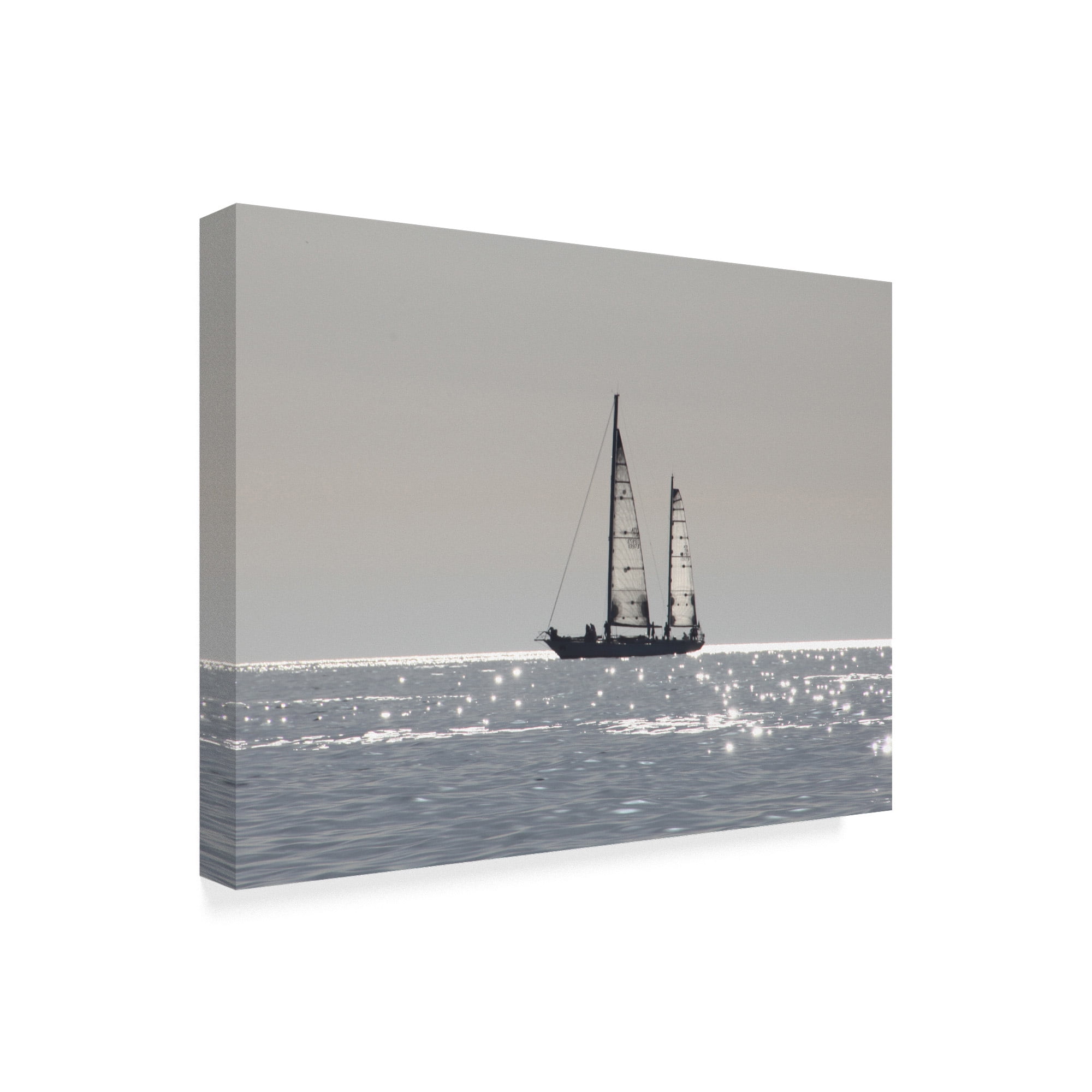 Open Boat' Canvas Art by Liz Zernich