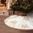 thumbnail image 5 of Sikiie Wheat Nativity Christmas Tree Skirt, Jesus Christian Winter Holiday Tree Mat Decoration(30-48IN)30", 5 of 6