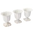 thumbnail image 5 of Miumaeov 10Pcs 5.5"H Flowers Arrangement Vase, Metal Wedding Centerpiece Table Decorations for Wedding Party Birthday (White), 5 of 10