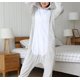 thumbnail image 1 of Pijamas de una pieza con dibujos animados para mujer, pijamas de franela de una pieza con animales, disfraces para adultos, 1 of 6