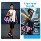 thumbnail image 5 of Bolsa de gimnasia de viaje de 14 pulgadas, bolso deportivo con correa para el hombro, almacenamiento impermeable para zapatos, ropa y artículos esenciales para el gimnasio, bolso de fitness de 14 pulg, 5 of 6