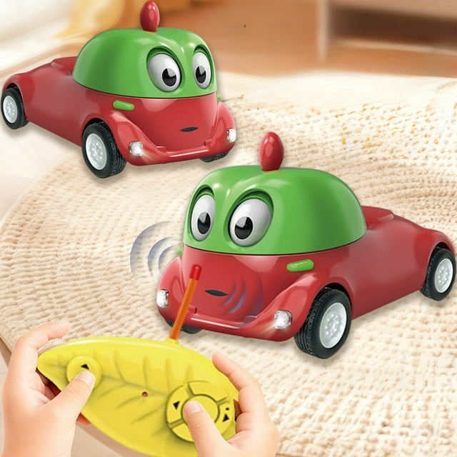 Modelo de coche Q Lindo coche de juguete remoto de frutas con luz de cuatro vías Lindo regalo para niño y niña Coches de control remoto plásticos