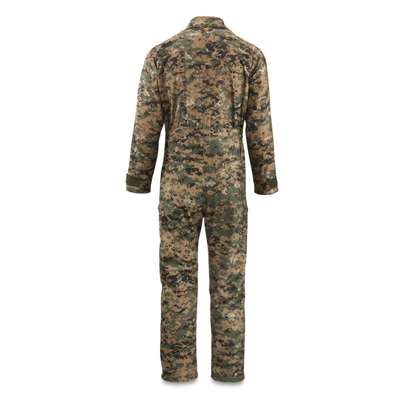 Brooklyn Armed Forces Heavyweight Coveralls, MARPAT Woodland Camo 