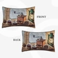 thumbnail image 4 of Bixox Oil Lamp Coffee Beans Printed Pillow Protector,Super Soft Ideal for Home,Guests,Rentals - 14"x20", 4 of 8
