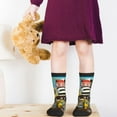 thumbnail image 5 of Kdxio Different Construction Site Vehicles Print Children's Socks for Daily Wear and Sports Use Colorblock Mid-Calf Design Breathable Material, 5 of 5