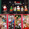 thumbnail image 2 of Pegatinas de pared de Feliz Navidad para el hogar, calcomanías de vidrio para ventana, Papá Noel, copo de nieve, alce, fiesta de Navidad, Año Nuevo, 2021, 2 of 4