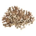 thumbnail image 4 of 100 Piezas de Mixta Formas de Llaves Rebanadas Adornos de en MDF, 4 of 9