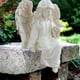 thumbnail image 4 of Estatua de ángel, figura de resina de ángel, adorno de pieza central, linda pequeña figura de ángel rezando para estante de oficina, sala de estar,, 4 of 9