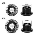 thumbnail image 3 of Tapón Roscado Para Platos Y Bielas ENLEE CNC MTB bicicleta de montaña manivela cubierta tornillos M18/M20 perno accesorios de ciclismo, 3 of 4