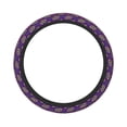 thumbnail image 6 of Kdxio Carnival Masks and Beads Print Elastic Stretch Steering Wheel Cover,Auto Steering Wheel Cover,15 Inch Anti-Slip,Warm in Winter and Cool in Summer,Fit Suvs,Vans Cars,Trucks, 6 of 7
