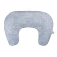 thumbnail image 1 of Cojín de lactancia ergonómico Boppy con biberón y lactancia azul, 1 of 7