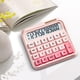 thumbnail image 4 of mfyjkho Calculadora con teclado flexible|pantalla LCD grande de 12 dígitos|teclas de gran tamaño y respuesta rápida|ahorro de energía automático|para uso portátil o de escritorio|5,32 x 5,41 pulgadas, 4 of 5