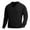 Black, variant on Men's Casual Sweatshirts Textured Pullover V Neck Sweater Pullover Tops Long Sleeve Lightweight T Shirts White XXL