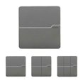 thumbnail image 1 of Wall Switch 1/2/3 Gang 1 2 Way Light Switch On/Off Wall Switch Interruptor Push Button Rocker Switch Gray PC Panel 16A Accessory, 1 of 5