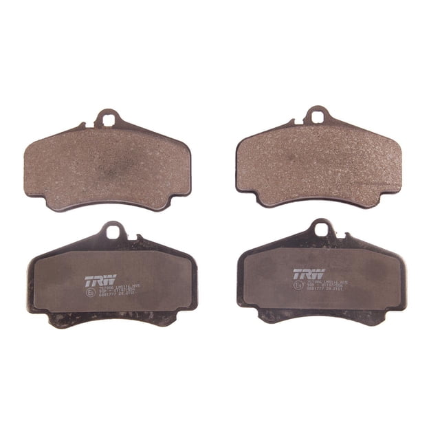 Balatas Bajos Metales 911 2001 A 2005 Porsche H6 3.6L Delanteras TRW .