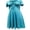 Blue, variant on SUNSIOM Womenacute;s Summer Short Pregnancy Dress Solid Color Short Sleeve V Neck Baby Shower Dress
