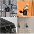 thumbnail image 7 of 2 Pack Orange 4-Digit Combination Lock - Heavy Duty, Waterproof, Resettable$$Tools & Hardware Other, 7 of 7