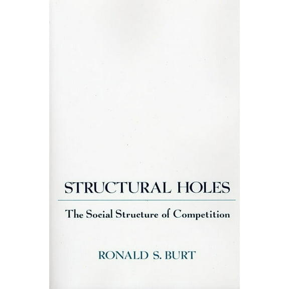 Structural Holes: The Social Structure of Competition (Paperback)