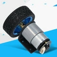 thumbnail image 1 of Small Speed Motor, Mini Encoder Motor Kit DC6V Driver 6mm Shaft with Mounting Bracket for Robot Model for DIY Engine Toy, 1 of 7