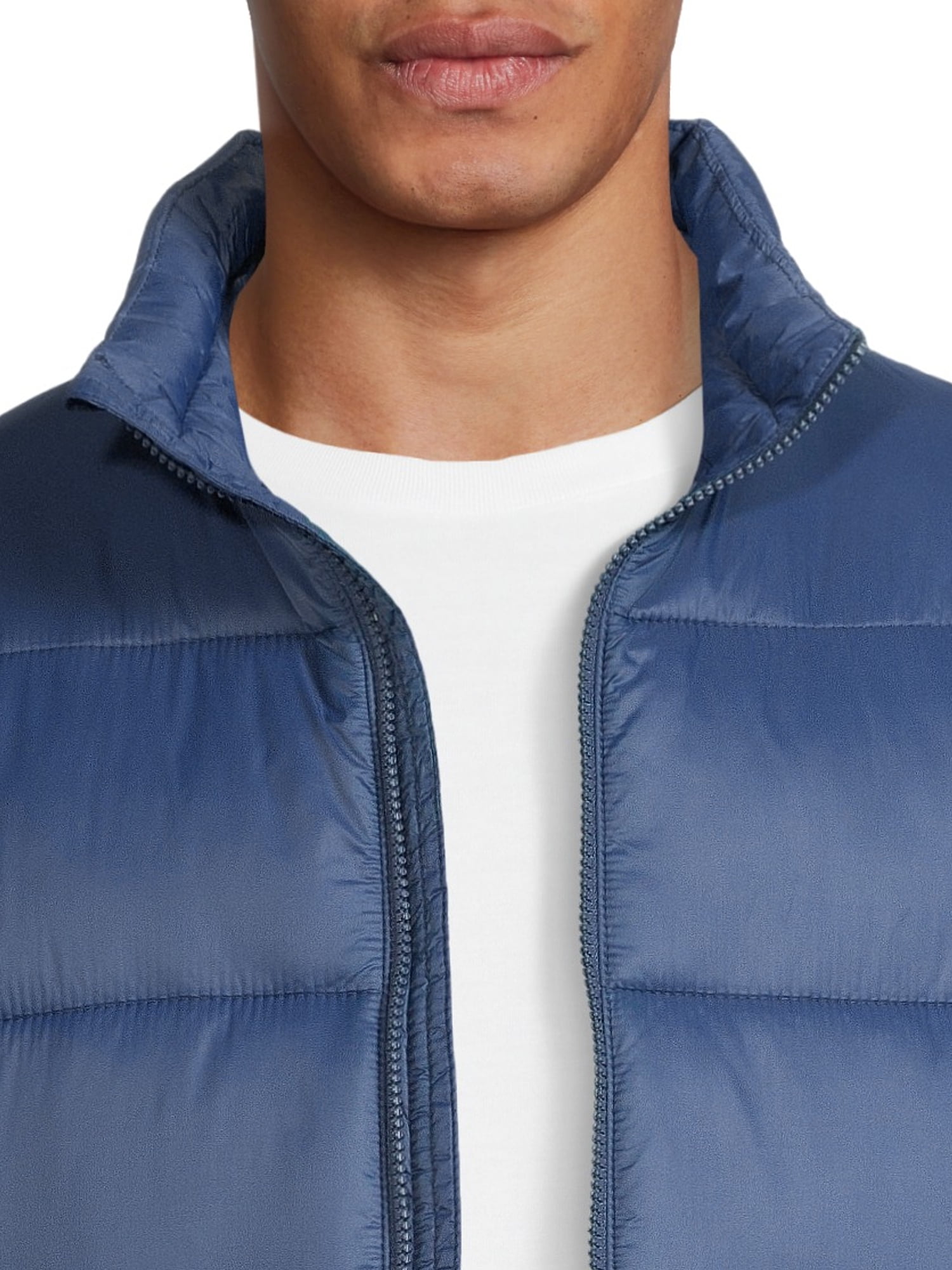 Swiss Tech Men's and Big Men's Puffer Jacket, Up to 5XL