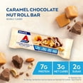 thumbnail image 6 of Atkins Caramel Chocolate Nut Roll Snack Bar, Protein Snack, High in Fiber, 2g Sugar, 5 Count, 6 of 9