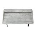 thumbnail image 6 of Monarch Specialties Computer Desk, Home Office, Laptop, Storage Shelves, 48"L, Work, Grey Laminate, 6 of 8