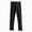 Black, variant on zuwimk Girls Metallic Leggings High Waisted Kids Yoga Pants Stretch Shiny Running Dance Tights for Teen School Workout(Dark Gray,4-5 Years)