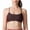 Coffee, variant on cocolona Womens Ribbed Camisole Sports Bras Seamless Lightweight Breathable Yoga Bras Wireless Workout Crop Tank Tops