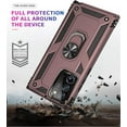thumbnail image 6 of Case for Note 20 Ultra Case Samsung Note 20 Ultra Case Galaxy Note 20 Ultra Phone Case, Military-Grade Case with Stand & Car Mount Function for Samsung Galaxy Note 20 Ultra 5G - Rose Gold, 6 of 12