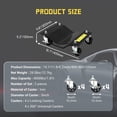 thumbnail image 2 of Danolapsi Car Wheel Dolly Set of 2,4000 LBS/1814 Kg Car Moving Cart with Brakes, Heavy Duty Vehicle Dolly, Fits Cars, Motorcycles, SUVs, Trucks & ATVs - Garage & Repair Shop, 2 of 7