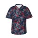 thumbnail image 1 of Balery Cool Red Off-Road Vehicle Camisas hawaianas de manga corta para hombre, camisas playeras de corte holgado, camisas de vacaciones con botones,Large, 1 of 7