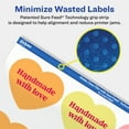 thumbnail image 5 of Avery Matte Clear Heart Labels, 2-9/32" x 1-27/32", 1,200 Total, 5 of 10
