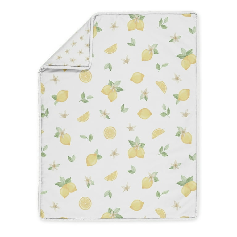 Lemon cheap crib sheets