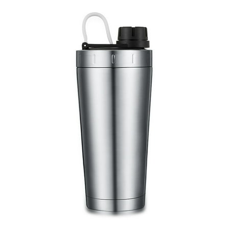

ClassicShakerBottlePerfectforProteinShakesandPreWorkout Silver F22476