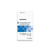 McKesson Cotton Zinc Oxide NonSterile Unna Boot , 3 Inch x 10 Yard 1 per Box, White