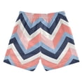 thumbnail image 7 of FORMRS Boys Swim Trunks Quick Dry Mesh Liner Boardshorts Sizes XS-XL, White Geometric, 7 of 7