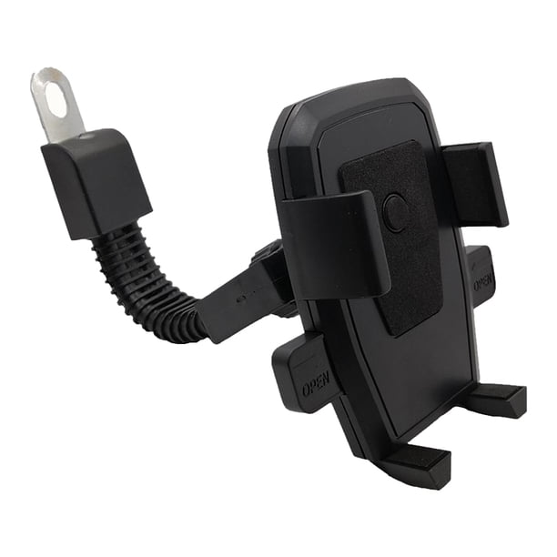 Cateissary Soporte de teléfono para espejo retrovisor, accesorio para motocicleta, soporte Universal para teléfono móvil, componente Teléfono y Comunicación
