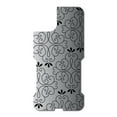 thumbnail image 3 of DistinctInk Custom SKIN / DECAL compatible with OtterBox Commuter for iPhone 11 Pro MAX (6.5" Screen) - Black White Fade Black Floral Pattern, 3 of 5