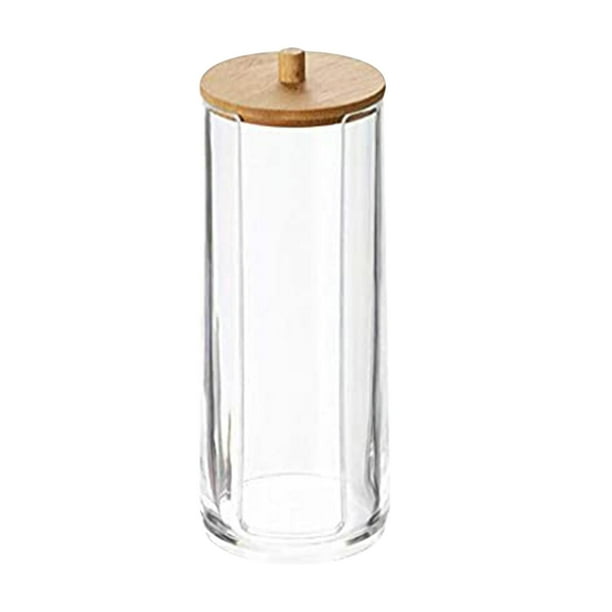 Soporte para Bastoncillos de algodón acrílico Zulema 3.46x3.11x2.83 pulgadas
