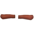thumbnail image 6 of UPANBIKE Bike Handlebar Grips Ergonomic Design Handmade Sewing Push On Leather,Brown, 6 of 8