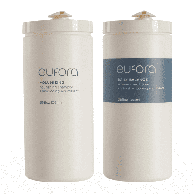 Eufora Volumizing Shampoo & Daily Balance Conditioner 36 Oz Set