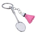 thumbnail image 1 of Keychain Pendant Simulated Badminton Racket Charm Mini Key Chain Zinc Alloy Pendant Personalized Bag Accessories, 1 of 8