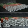 thumbnail image 3 of 300pcs Military Figures Soldiers Gift 12 Poses Display Kids Toy Models Army Men, 3 of 4