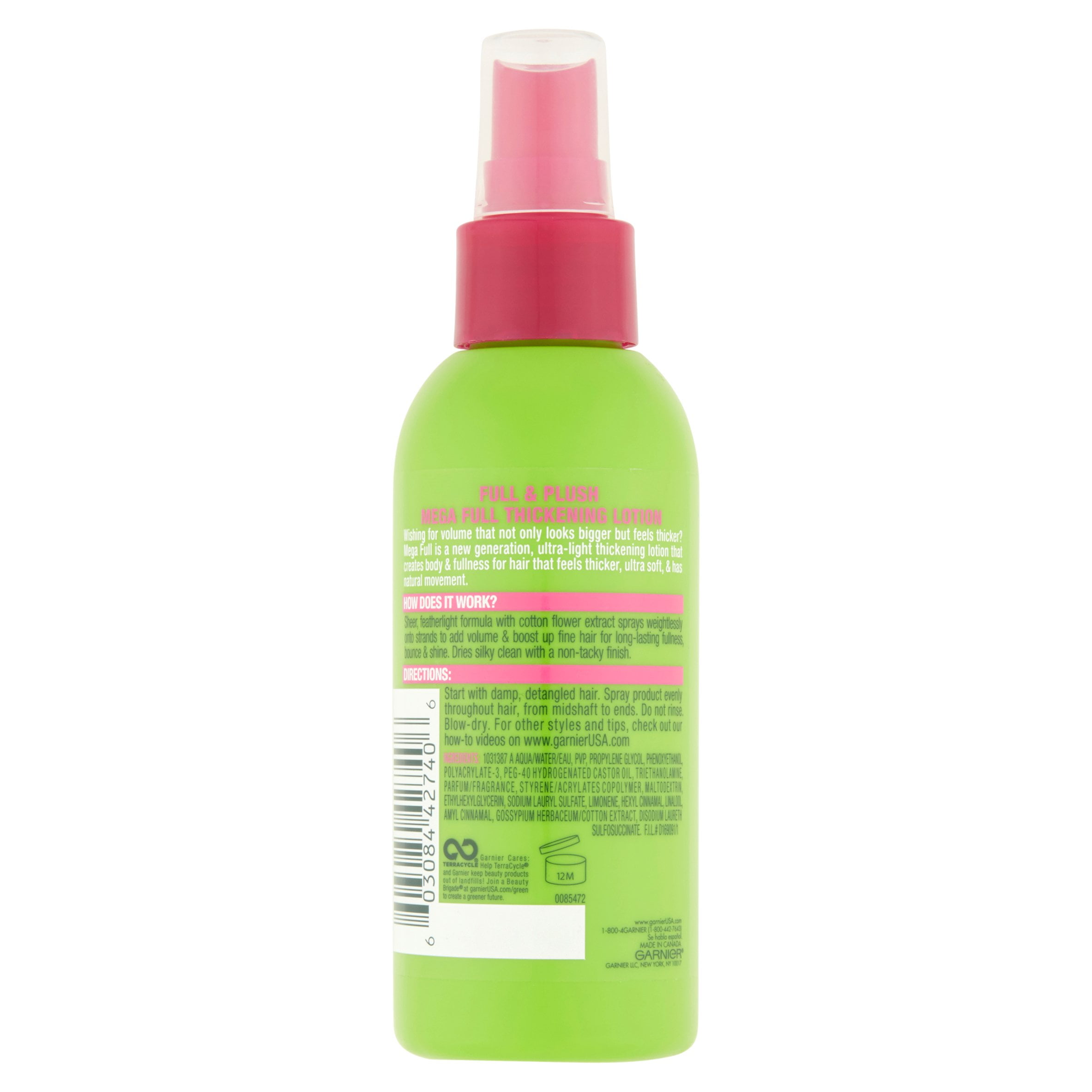 Garnier Full Thickening Lotion, Strong Hold, 5 fl oz - Walmart.com