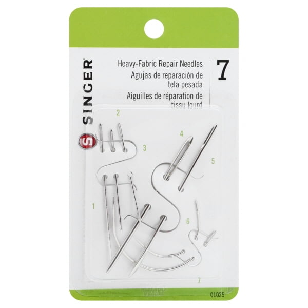 Assorted Styles & Sizes 7-Count New Repair Hand Needles 