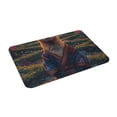 thumbnail image 2 of Bingfone Garden Meditating Weasel Door Mat 16"x24" Front Entrance Non-Slip Low Profile Washable for Entryway, 2 of 7