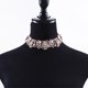 thumbnail image 2 of Collar llamativo Sonducket con diamantes de imitación pechera Ropa zapatos y accesorios Miscelánea Azul cristal, 2 of 6
