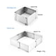 thumbnail image 1 of Molde de acero inoxidable para tartas, molde telescópico para mousse, herramienta para hornear en la cocina, 1 of 8
