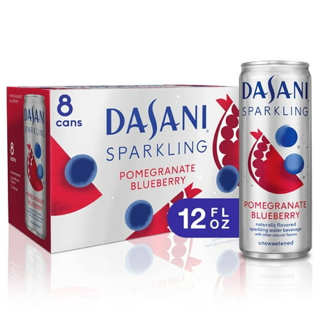 UPC 049000075045 product image for Dasani Sparkling Pomegranate Blueberry (Carb) Fridge Pack Cans, 12 fl oz, 8 Pack | upcitemdb.com